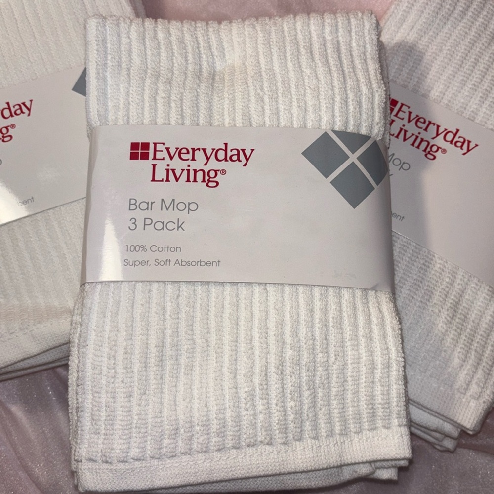 Everyday Living Bar Mop 3-Pack (Quantity 3) NWT